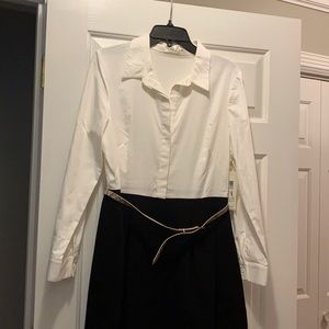 Eliza J belted dress 12 petite